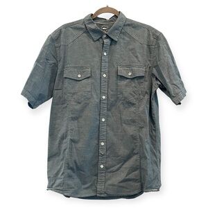 REI Short Sleeve Button Down Palomar Hiking Shirt Large